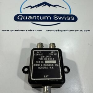 Dorne & Margolin DM H21-1 Aircraft NAV COM Diplexer VOR Marker Beacon Tested