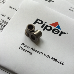 PIPER 452-800 FLANGED BEARING SET OF 2 OEM NEW WITH FAA 8130-3 FORM