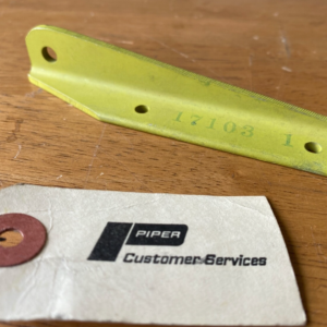 Piper 17103-01 760-866 PA23-250 Aztec Apache RH, Outboard Flap Hinge
