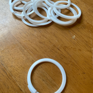 Cessna Piper Beech MS28782-32 Aircraft Retainer Ring Hydraulic Seal PTFE 2pc NEW