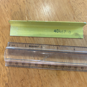 PIPER 40467-00 STRUCTURAL ANGLE AIRCRAFT REINFORCEMENT OEM NEW