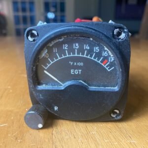 Piper Aztec EGT Indicator Rosemount 33G 8 Ohm Twin Engine Gauge 550-401
