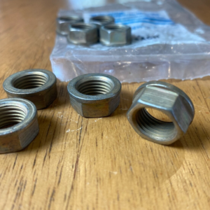 TCM CONTINENTAL 634505 CYLINDER BASE NUT GOLD PLATED ENGINE HARDWARE LOT 8