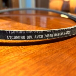 Lycoming 74519 Alternator V-Belt Dayco 5-0332 Aircraft Engine Drive Belt NEW OEM