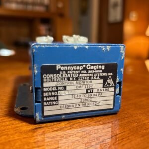 Bendix Consolidated Fuel Control Quantity Monitor CMF1167 CMF-1167 Cessna Used