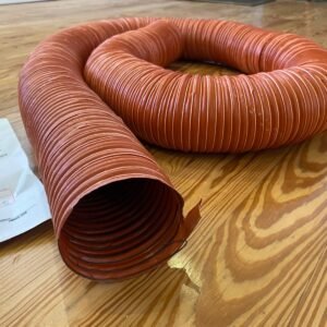 Aeroduct SCAT Aircraft Air Duct Hose 3.5 Inch Diameter 11ft Silicone Heater Vent