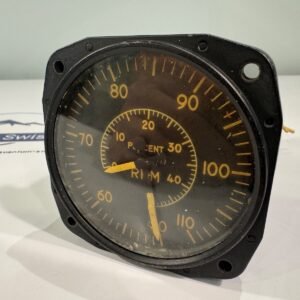 KOLLSMAN 1159 CU-8-03 E-21A AIRCRAFT TACHOMETER INDICATOR RPM GAUGE P/N 27541-A
