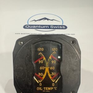 Sangamo Weston AF41726 Aircraft Oil Temperature Gauge WW2 RAF 0-120C Panel