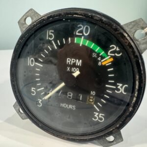 Cessna C668020-0220 Tachometer RPM x100 w/Hour Meter Rochester Not Working Core