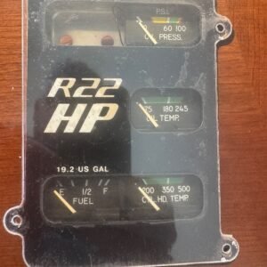 Robinson R22 Rochester A617-5 Instrument Cluster 6247-00323 14V Tested