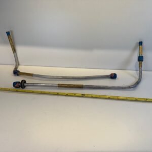 Cessna 172 Fuel Line Assembly Pair 0500118-33 0500118-34 Selector to Tank OEM