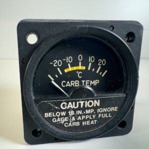Mid-Continent A604-1 Carb Air Temp Gauge MD-11-5 Carb Temperature Indicator