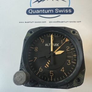 CESSNA C661025-0102 UNITED ALTIMETER 35,000FT MBAR KOLLSMAN AIRCRAFT INSTRUMENT